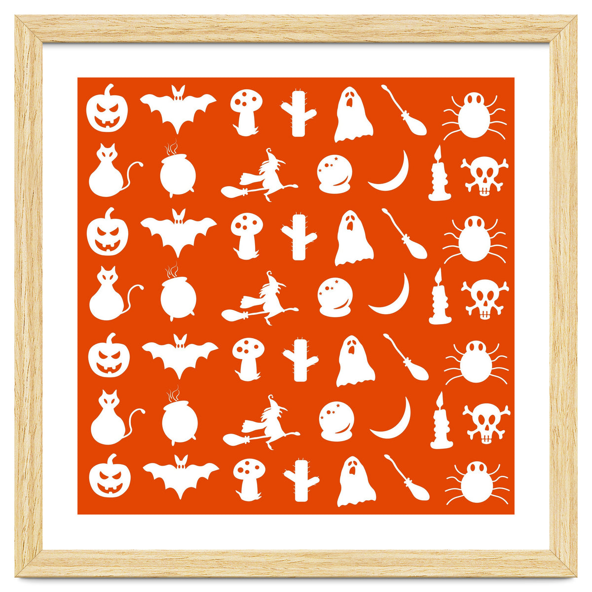 Halloween Icons Pattern