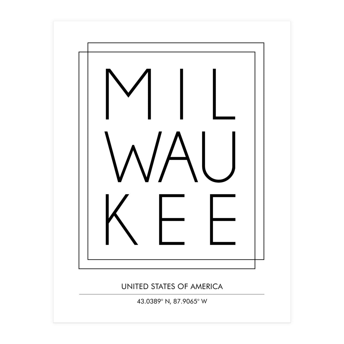 Milwaukee (Print Only)