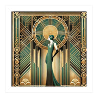 Opulent Elegance A Tribute To Art Deco (Print Only)