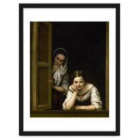 Bartolome Esteban Murillo:Two Women at a Window, c.1655/1660. National Gallery of Art Washington DC.