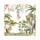 Watercolor Wild Animals Jungle  (Print Only) thumbnail