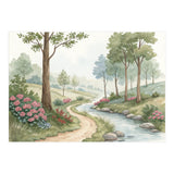 Serene Meadow Stream: A Gentle Countryside Walk (Print Only) thumbnail