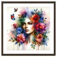 Ethereal Floral Portrait