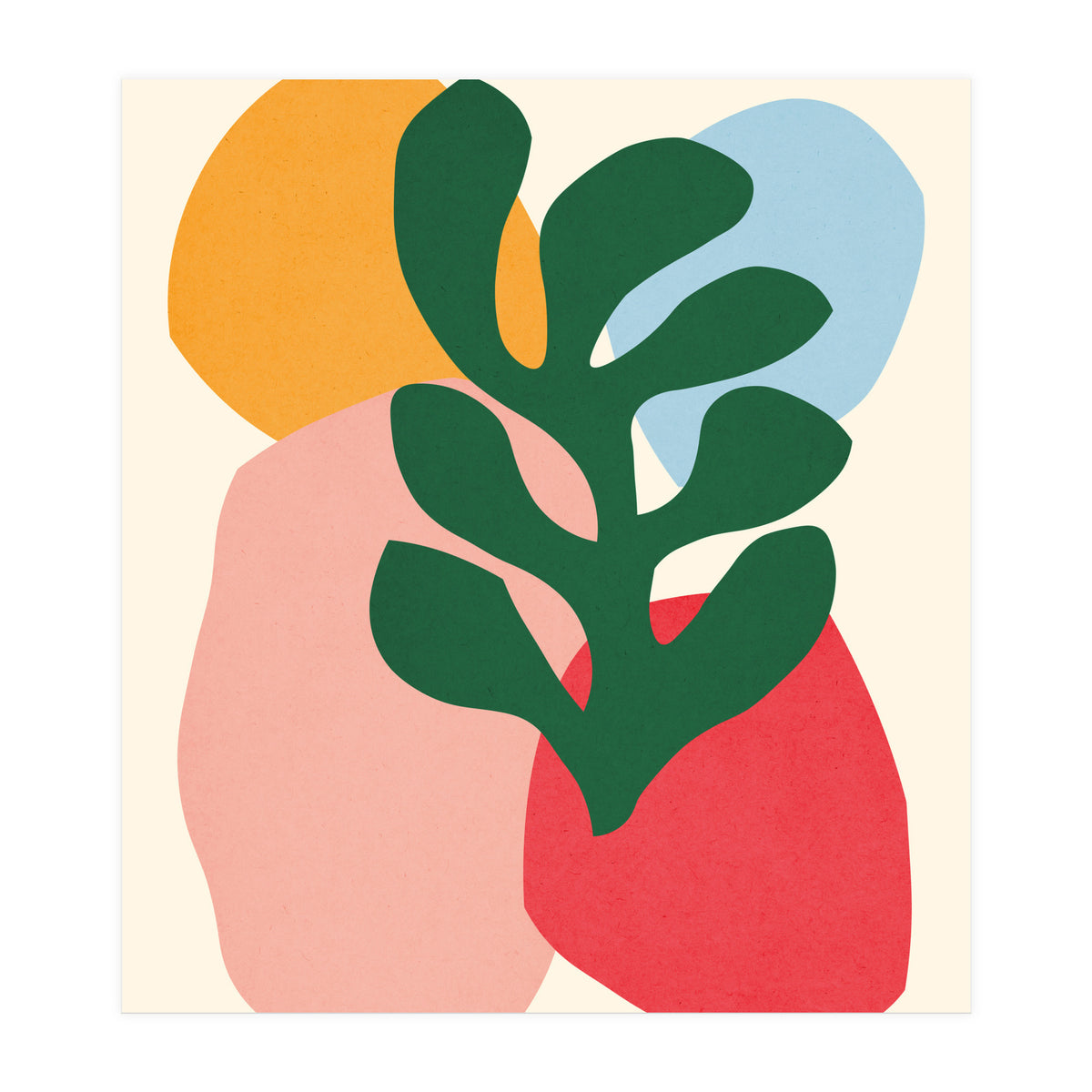 Floral matisse 9 (Print Only)