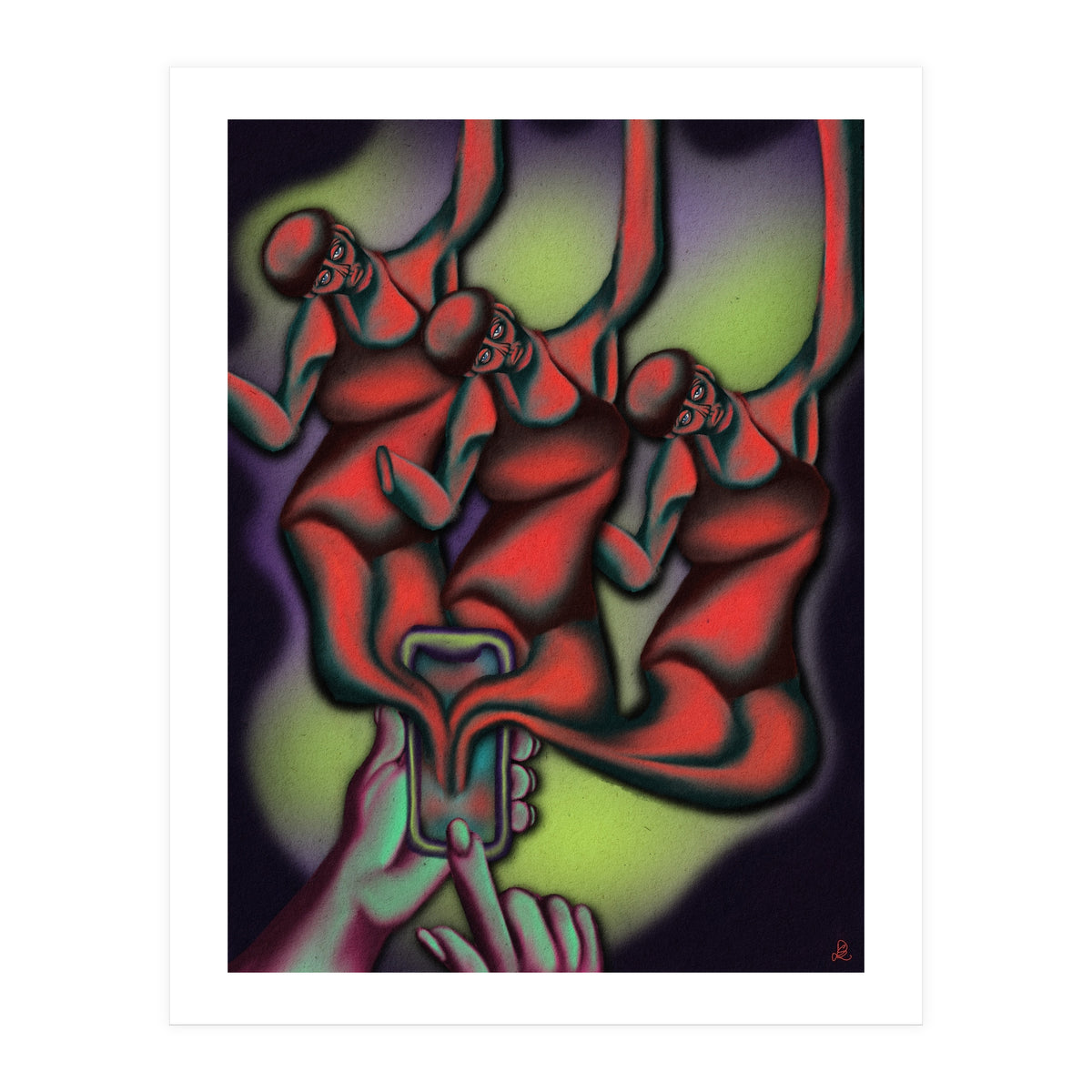 Insecurities Always In The Palm Of Your Hand (Print Only)