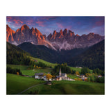 Santa Maddalena at sunset (Print Only) thumbnail