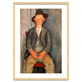Amadeo Modigliani / 'The Young Farmer', 1918, Oil on canvas. thumbnail