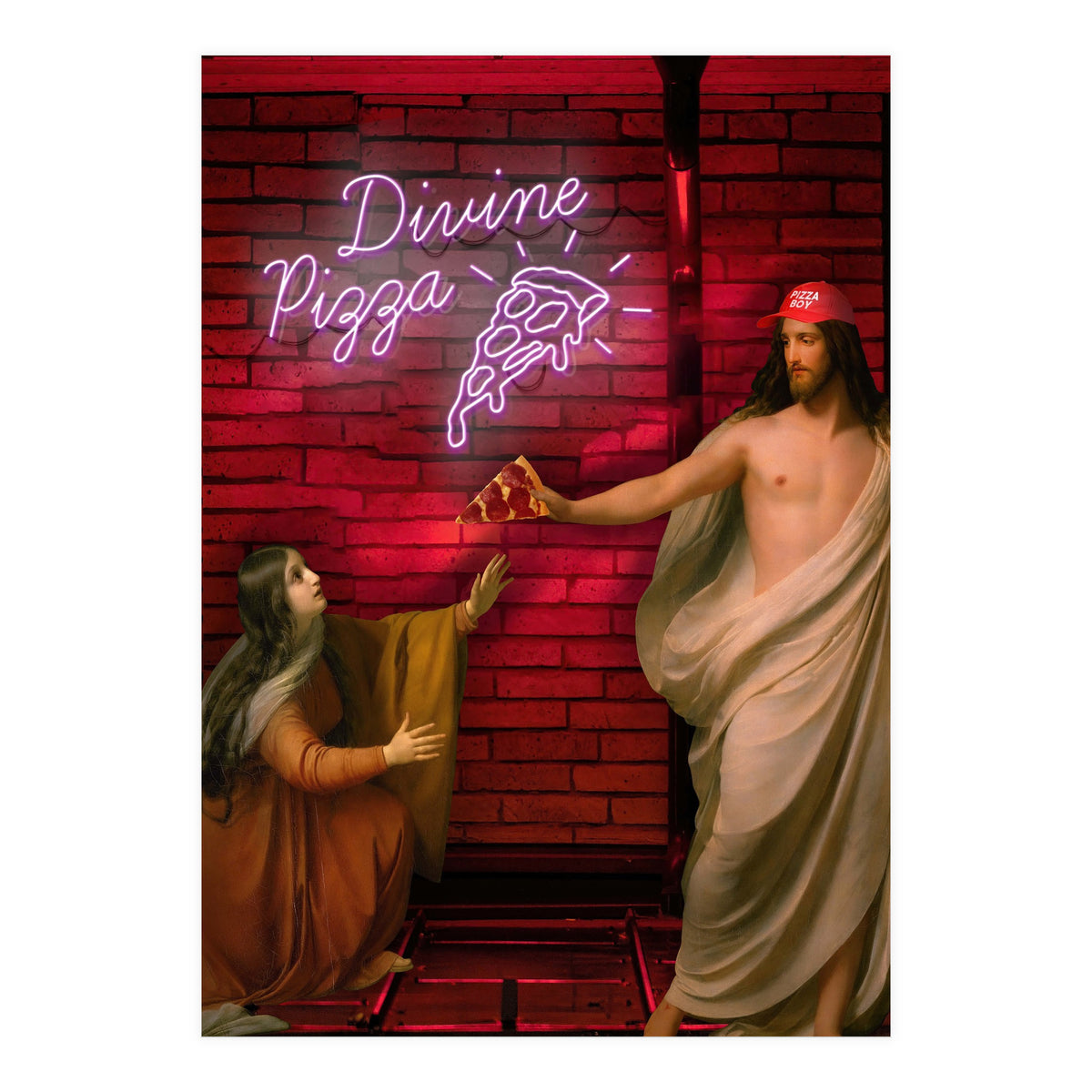 Divine Pizza (Print Only)