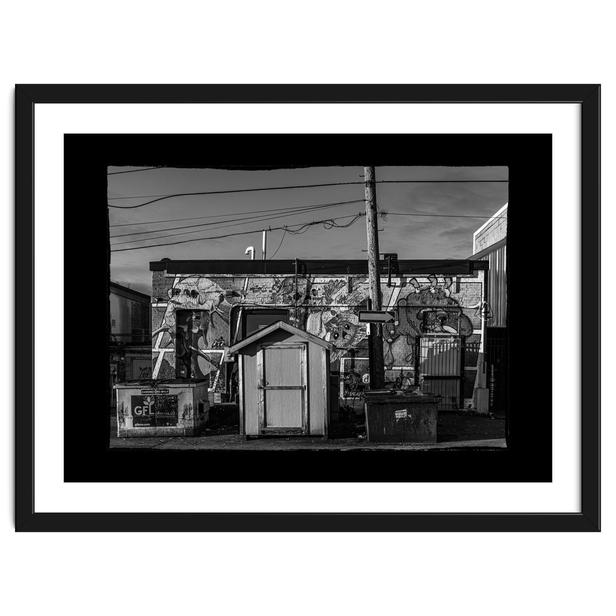 Cooke St Graffiti No 3 with Border