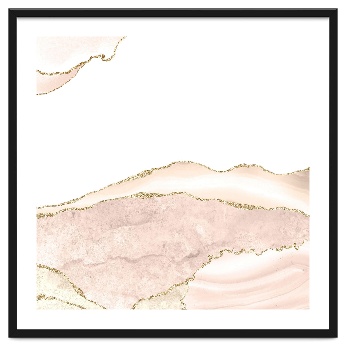 Ivory & Gold Agate Texture 08