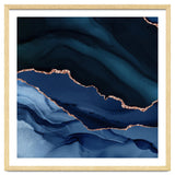 Navy & Rose Gold Agate Texture 12 thumbnail