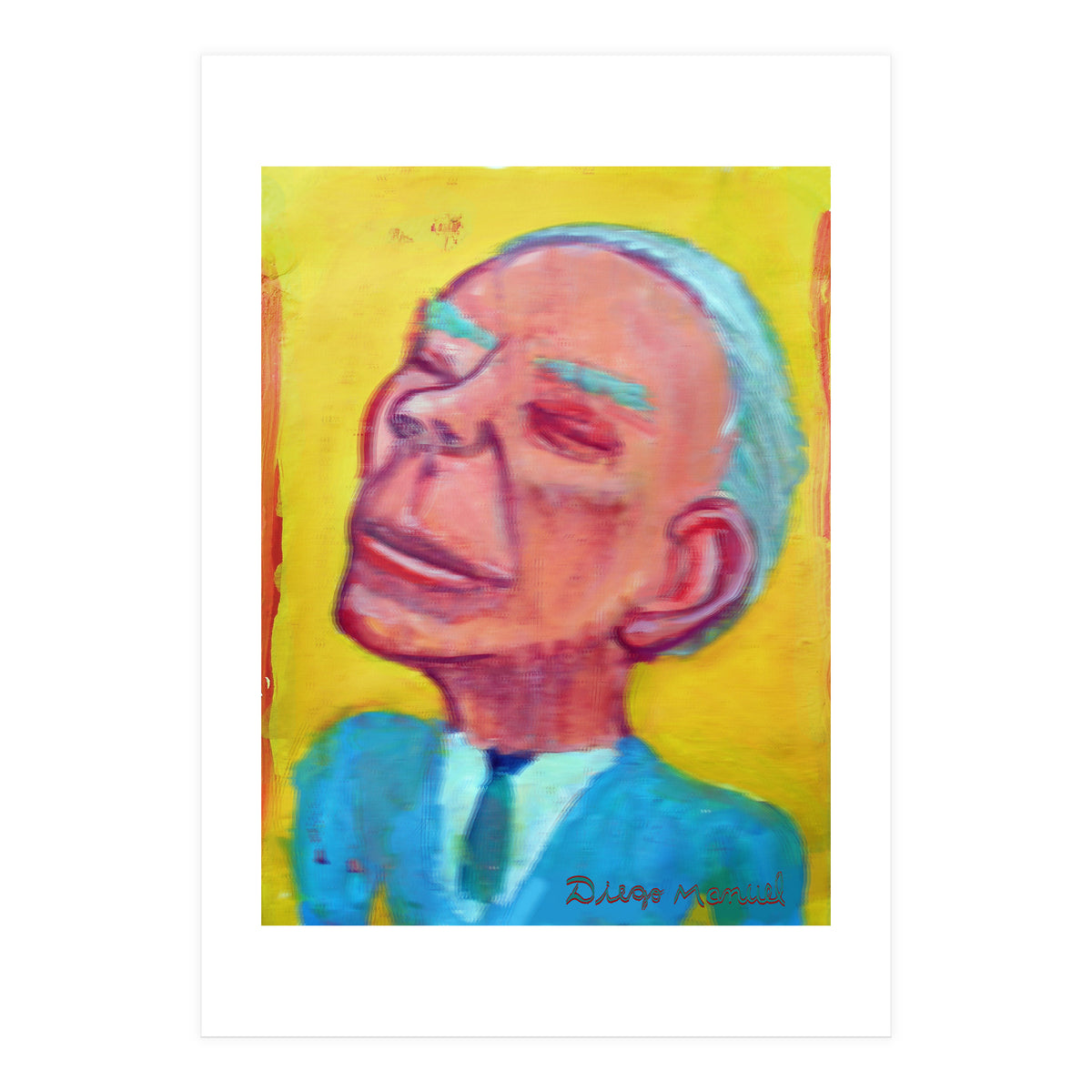 Jorge Luis Borges New 1 (Print Only)