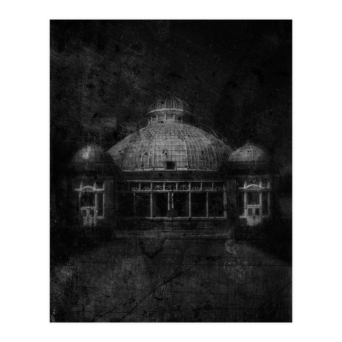 Allan Gardens Conservatory Palm House No 3 Old Film Version (Print Only)