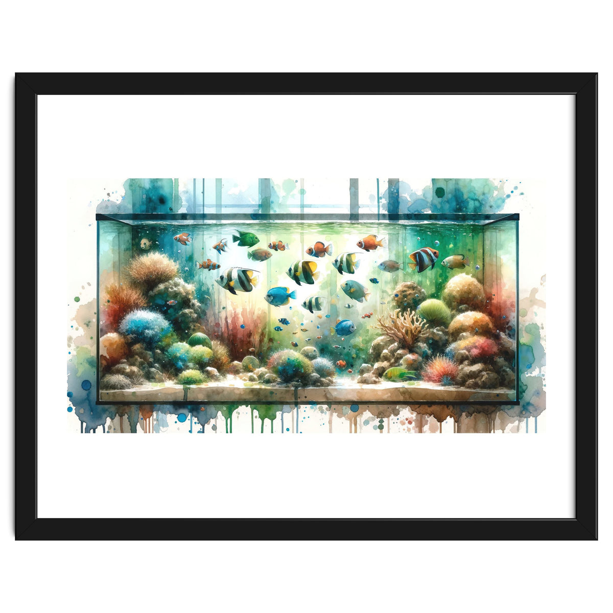 Colorful Aquarium Fish Tank