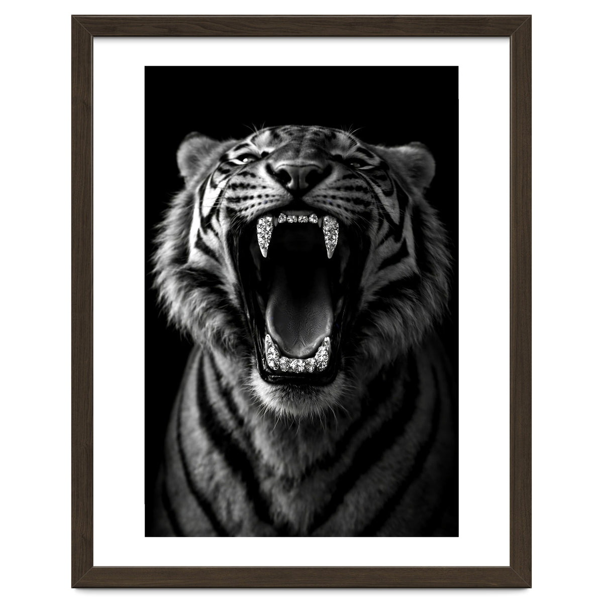 Roaring Tiger portrait