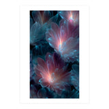 Luminous Bioluminescent Floral Abstract (Print Only) thumbnail