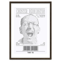 Receipt Art Chester Bennington