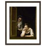 Bartolome Esteban Murillo:Two Women at a Window, c.1655/1660. National Gallery of Art Washington DC. thumbnail