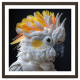 Close Up Of A Cockatoo Parrot With Yellow Crest thumbnail