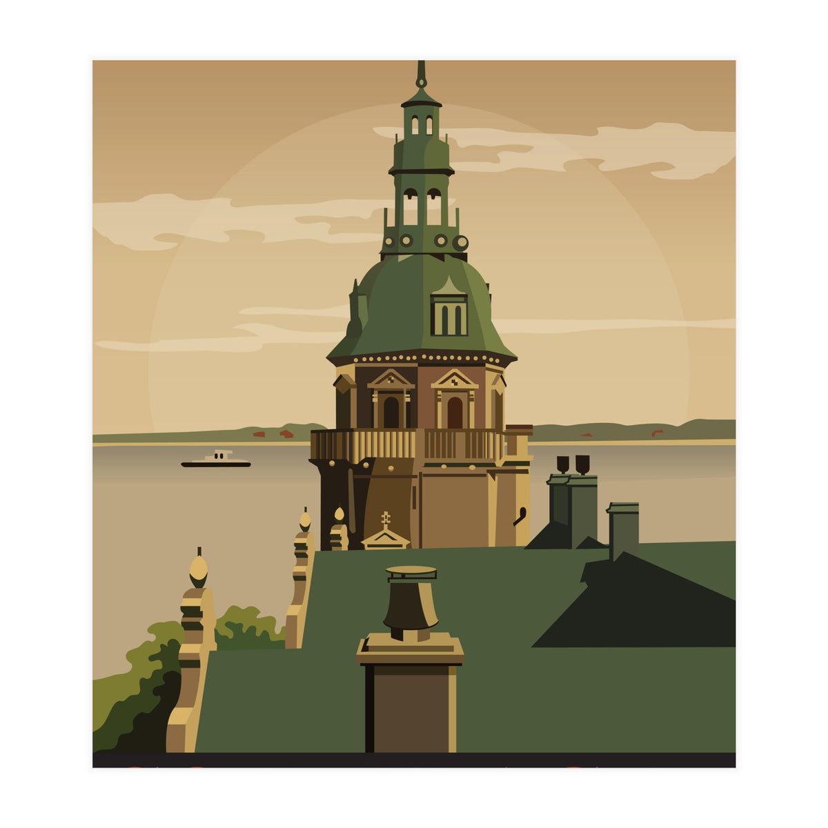 Denmark, Copenhagen (Print Only)