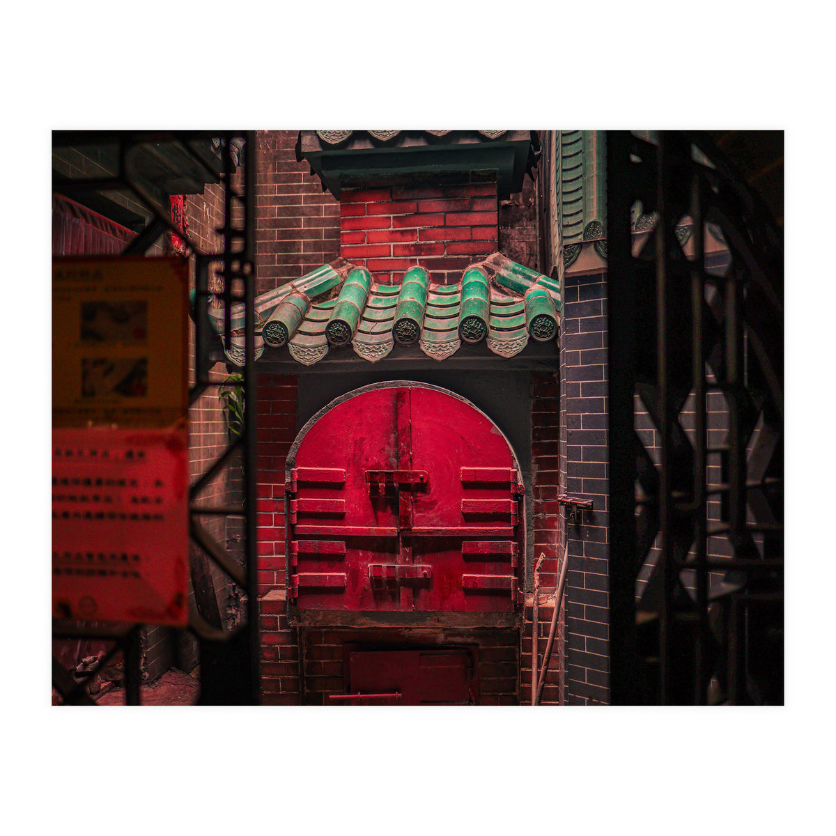 Red Temple - Hong Kong (Print Only)