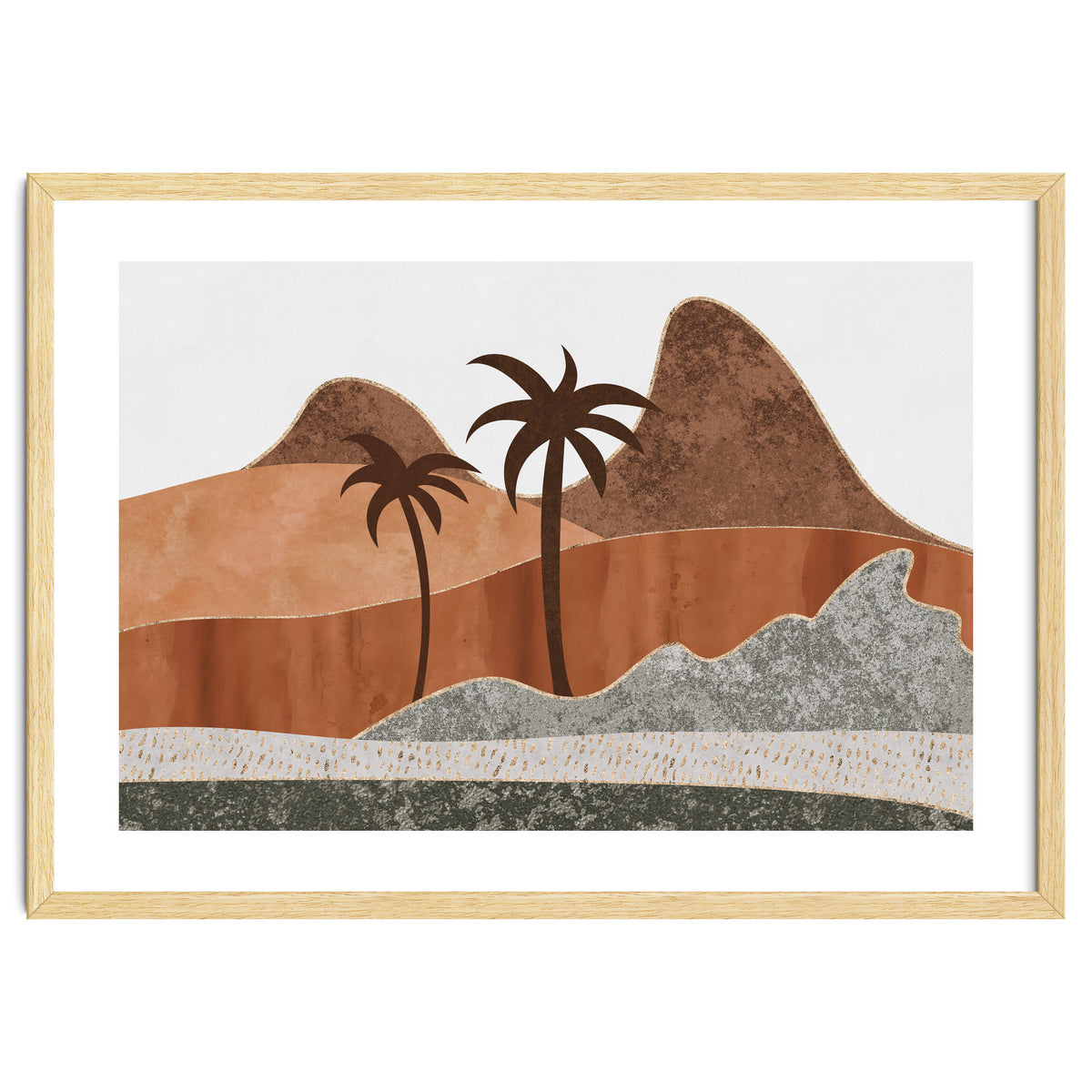 Abstract Landscape Desert Dream