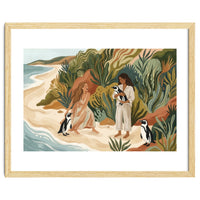 Penguin Friends By The Sea