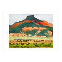 Georgia O’Keeffe – My Front Yard, Summer (1941) | Vibrant Southwestern Landscape in Modernist Style (Print Only)