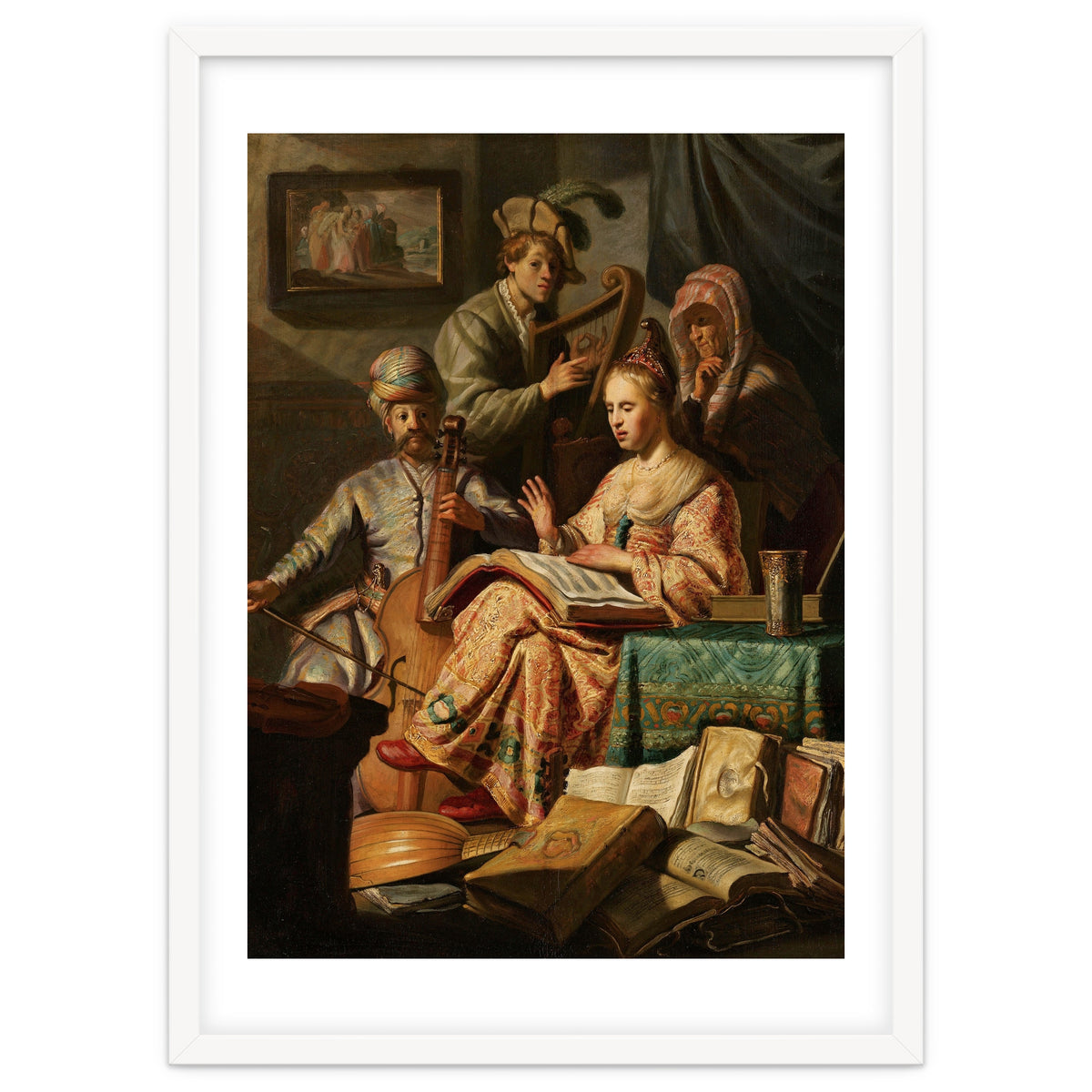 Musical Company – Rembrandt (1626)