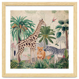 Vintage Fantasy African Animals Safari thumbnail