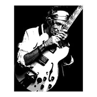 Keith Richards American Rock Guitarist Legend (Print Only)