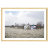 Graffiti barn in the middle of nowhere thumbnail
