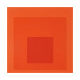 JOSEF ALBERS - HOMAGE TO THE SQUARE RED  (Print Only) thumbnail