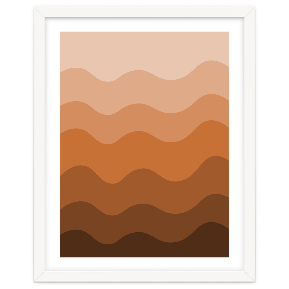 Brown gradient design
