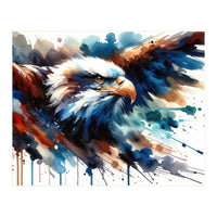 Soaring Majesty Of The Eagle (Print Only)