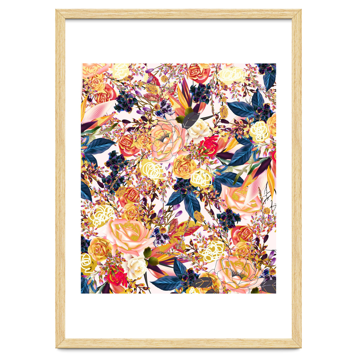 Rustic Floral #society6 #decor #buyart