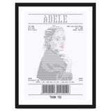 Receipt Art Adele thumbnail