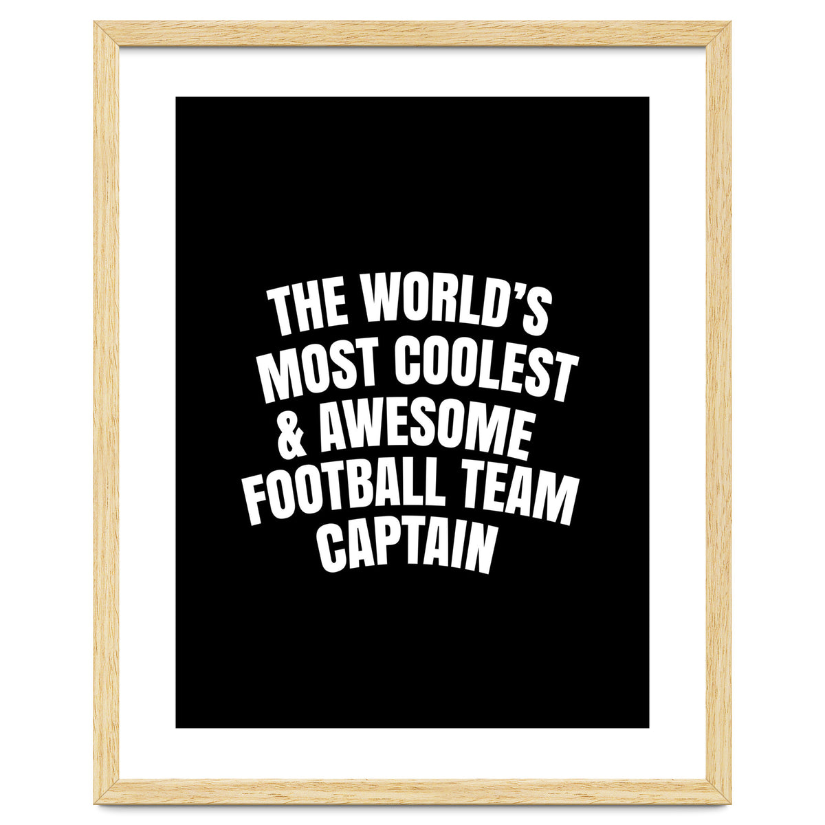 World's most coolest and awesome football team captain