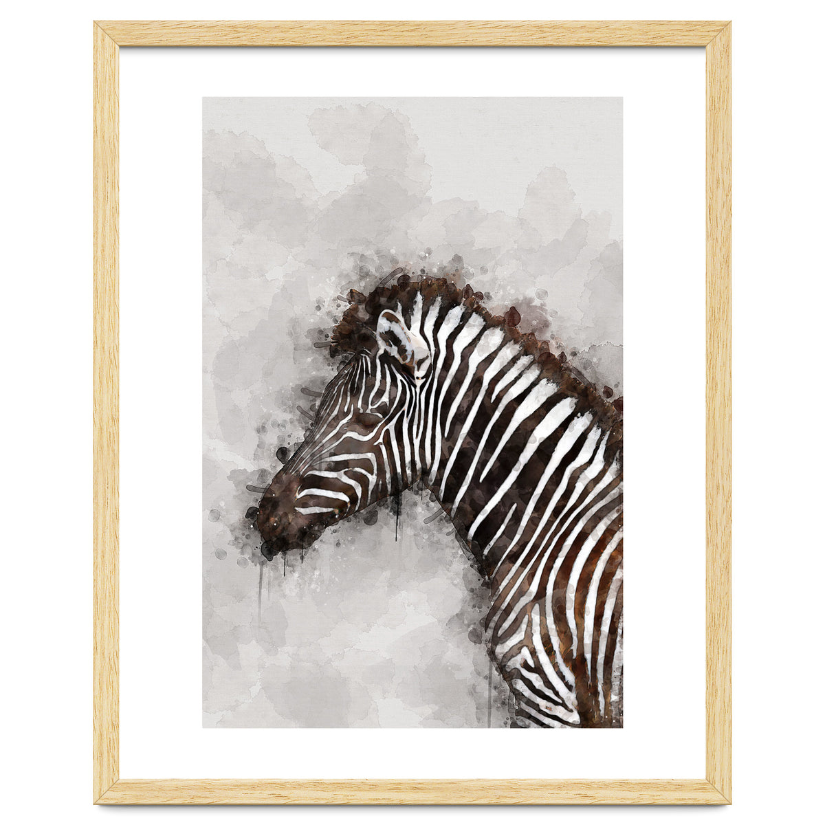 Zebra Watercolor