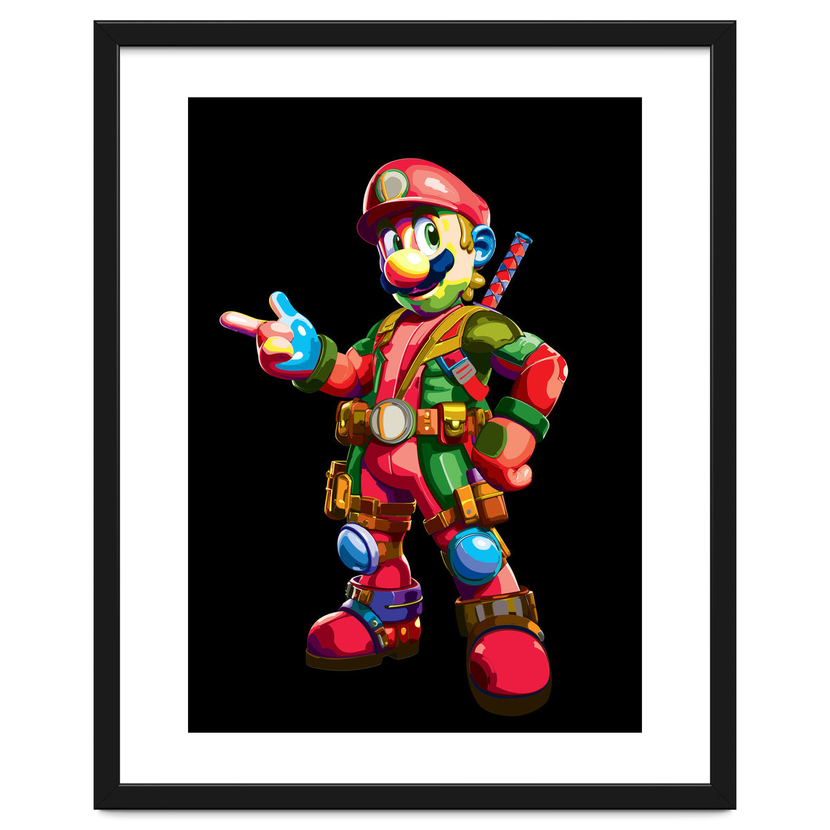 Mario Bros Action Fight Game 1