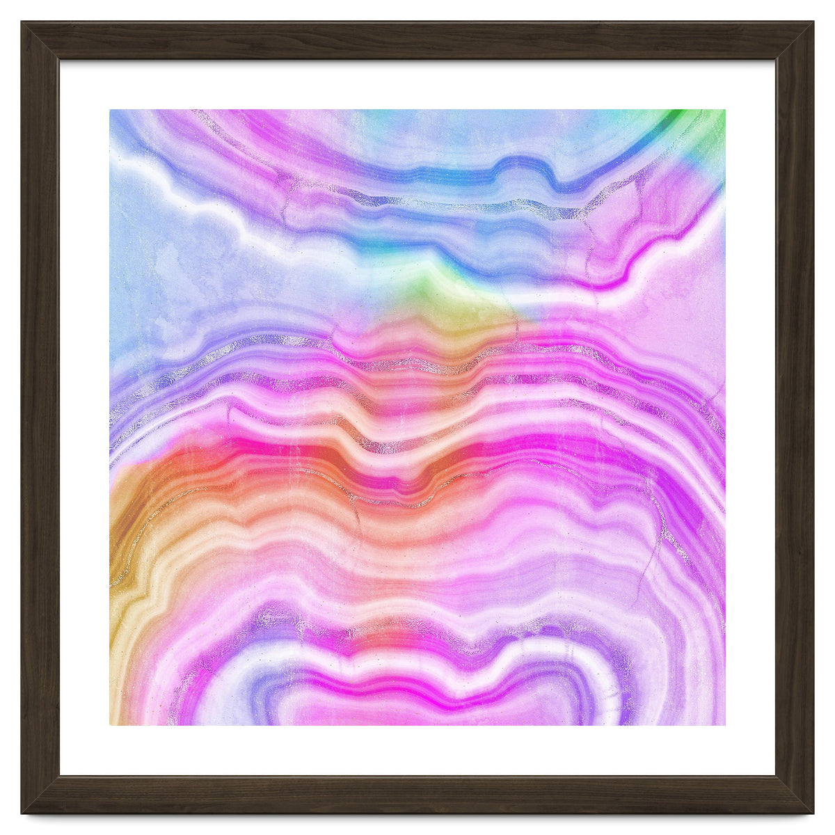 Neon Agate Texture 03