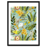 Exotic Birds in Flower Jungle thumbnail