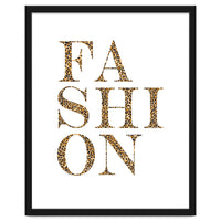 Fashion, Leopard Print Letters, Modern Chic decor