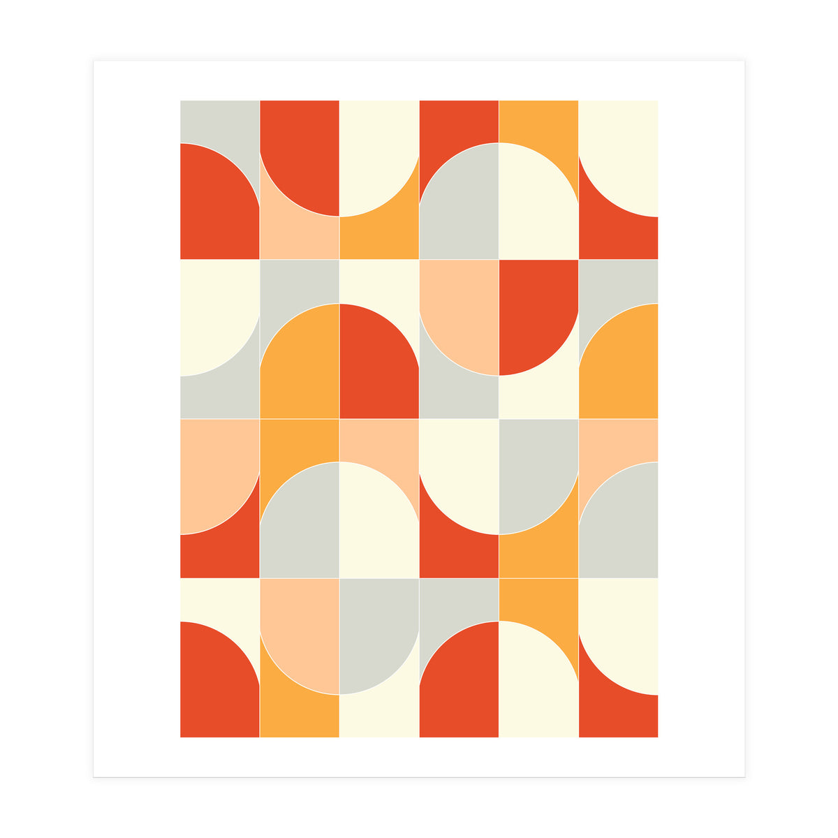 Bold Geo Tiles 02 (Print Only)