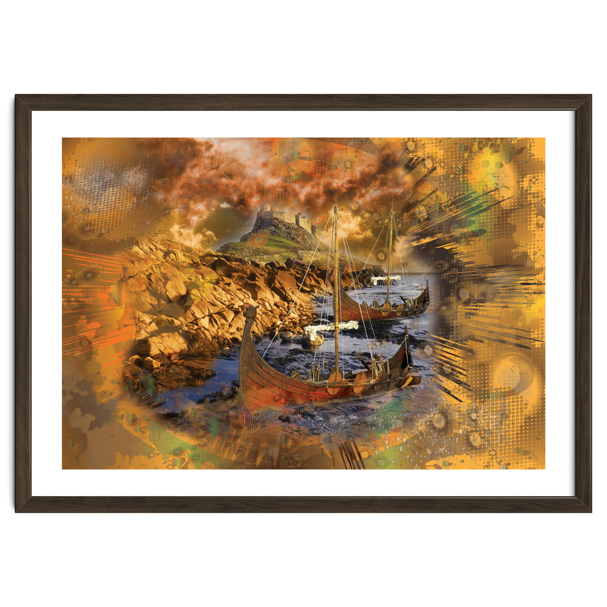 Lindesfarne Viking Raid 793 AD