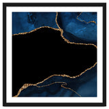 Navy & Gold Agate Texture 04 thumbnail