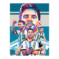 Lionel Messi art (Print Only)