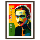 Salvador Dali Maestro Painting In Pop Art WPAP thumbnail