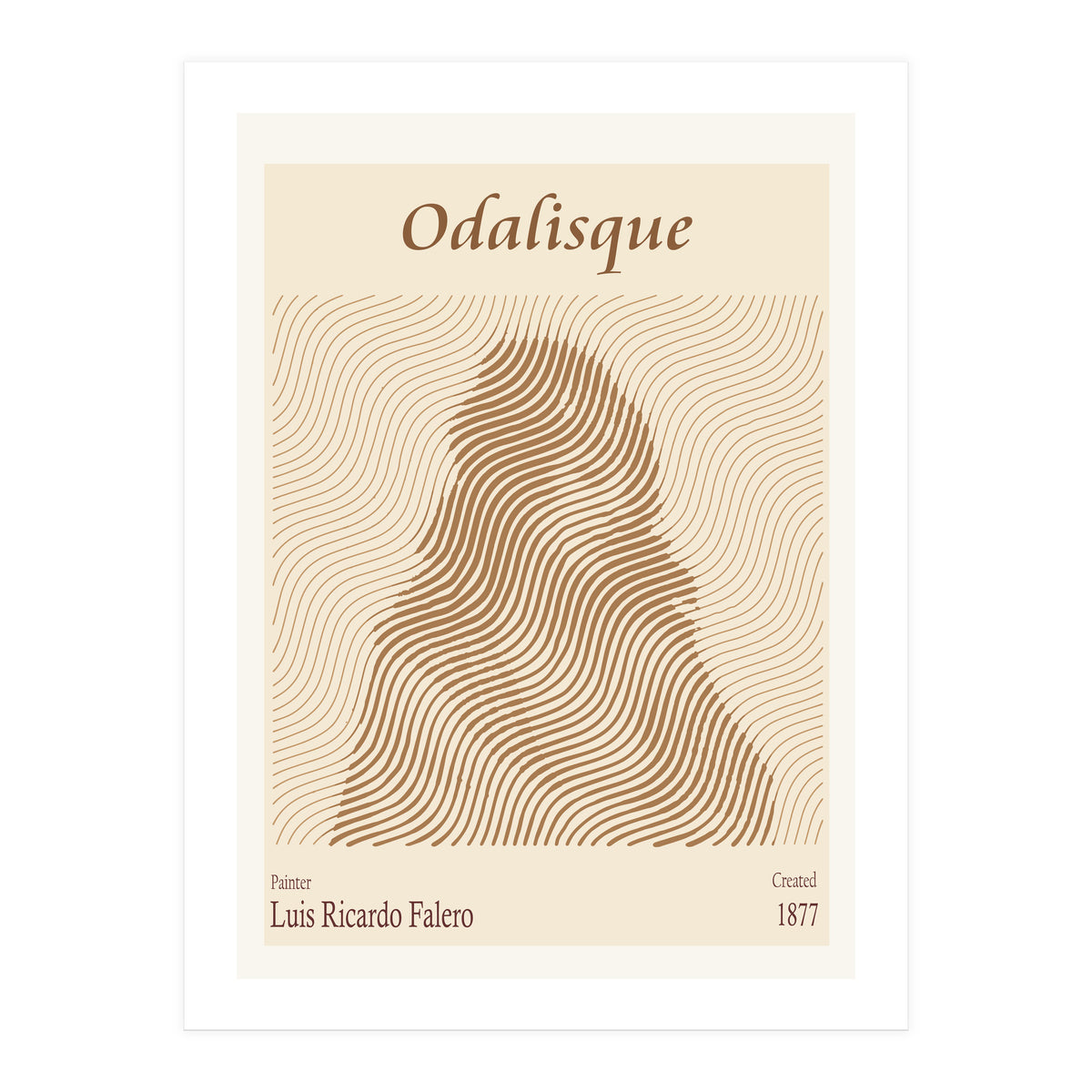 Odalisque (1877) – Luis Ricardo Falero (spanish, 1851 – 1896) (Print Only)