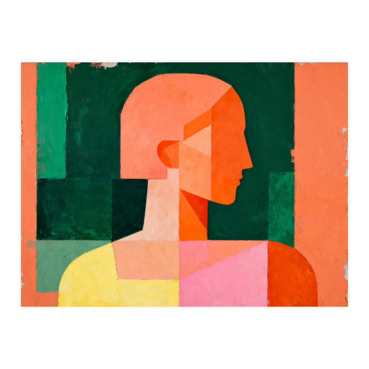 Geometric People 04 (Print Only)